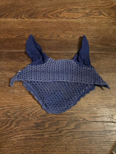 Bonnet Bleu marine à strass