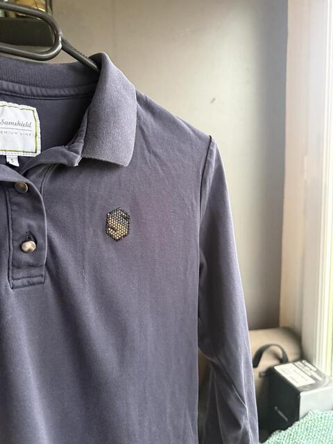 Polo samshield bleu marine taille S
