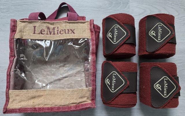 Bandes de polo Lemieux Terracotta taille cheval