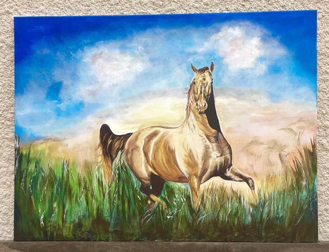 Tableau cheval