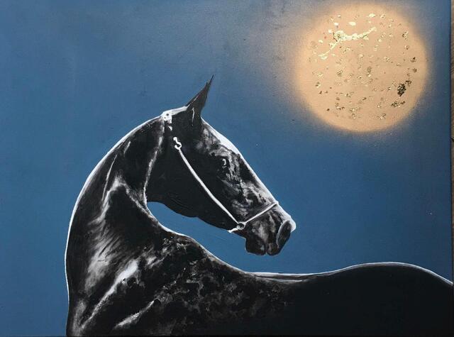 Tableau cheval