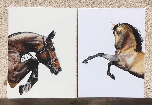 Tableau cheval