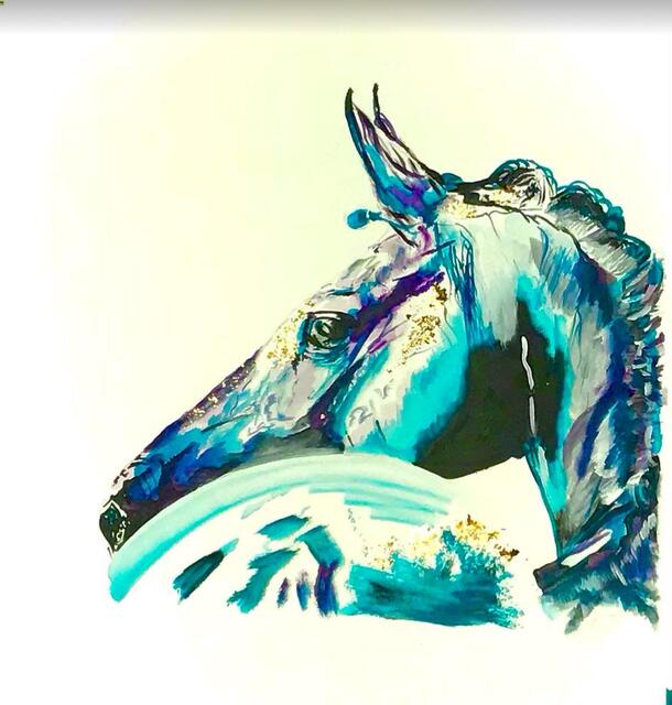 Tableau cheval