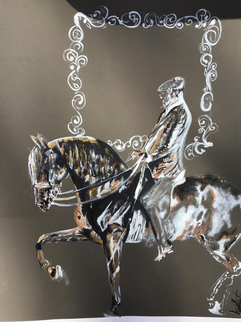 Tableau cheval