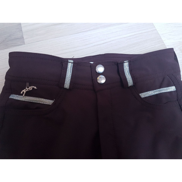 Pantalon fun Pénélope chocolat enfant