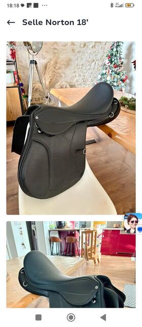 Selle randonnée Rexine Evol Norton