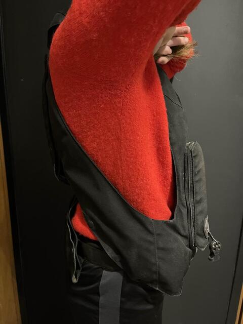 Air bag Hit air noir