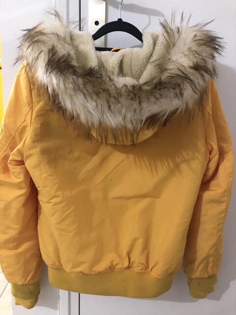 manteau Pénélope jaune taille M