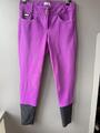 Pantalon grip silicone d’équitation IAGO taille 36FR violet mauve rose