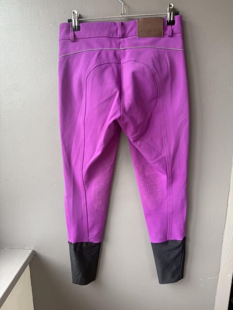 Pantalon grip silicone d’équitation IAGO taille 36FR violet mauve rose