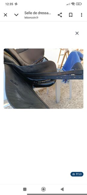 Selle de dressage