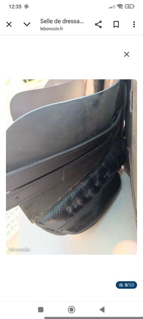 Selle de dressage