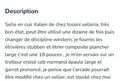 Selle de dressage