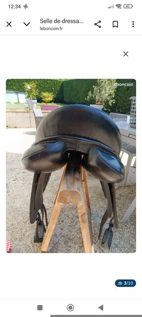 Selle de dressage