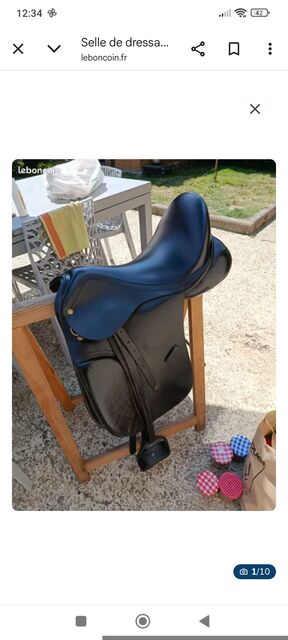 Selle de dressage