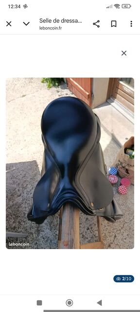 Selle de dressage
