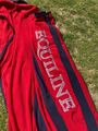 Couverture polaire Equiline rouge – Taille 145 cm
