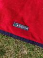 Couverture polaire Equiline rouge – Taille 145 cm
