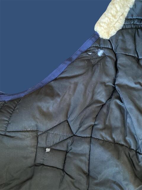 Couverture d'hiver Dy'on 350 g – Neuve – Taille 145 cm – 1200D Rip-Stop