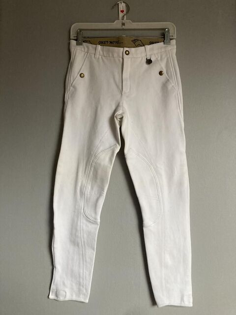 Pantalon de concours blanc Just Move – Taille 16 ans
