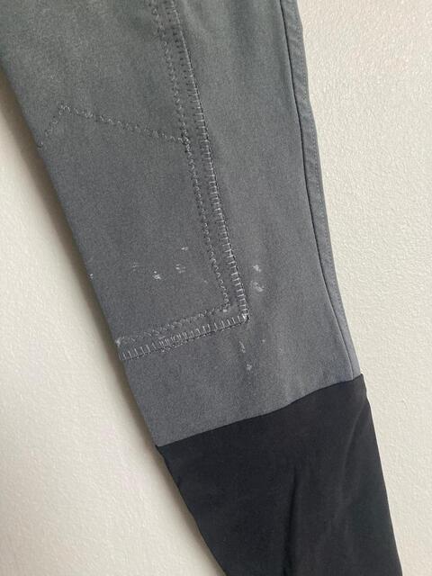 Pantalon d'équitation Hervé Godignon gris – Taille 36 – Coupe élégante