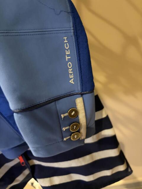 Veste horse pilot bleu