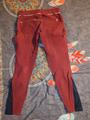 pantalon bordeaux flags and cup