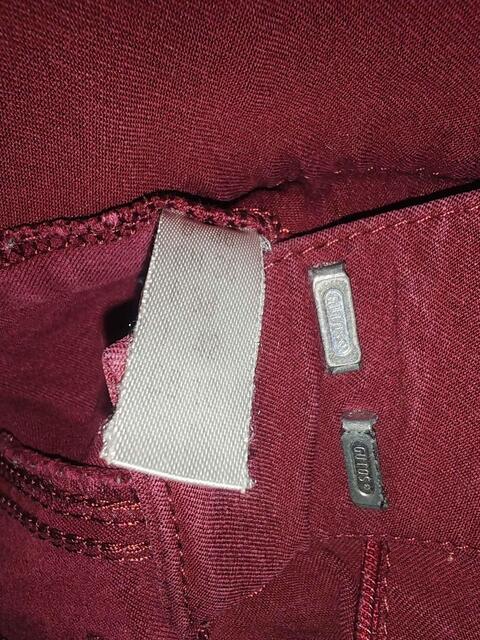 pantalon bordeaux flags and cup