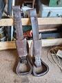 Selle Australienne en Cuir – Complète (sauf sangle ventrale) – Arcade Large