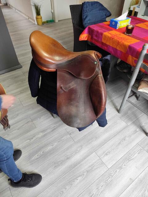 lot équitation avec selles, house, tapis coolback