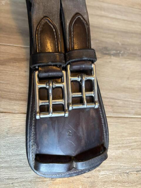 Sangle courte dressage marron 60 Equipe