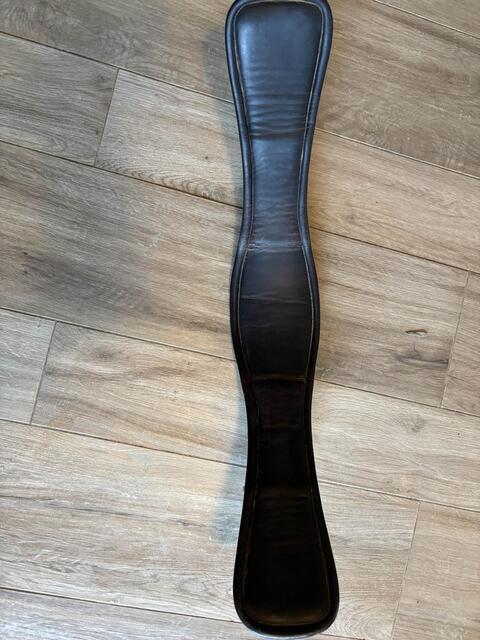 Sangle courte dressage marron 60 Equipe