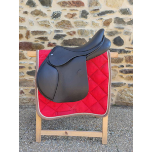selle cuir 17"5