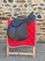 selle cuir 17"5