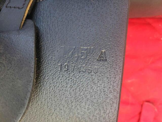 selle cuir 17"5