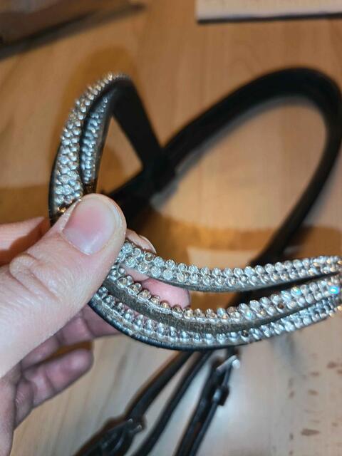 filet noire Strass