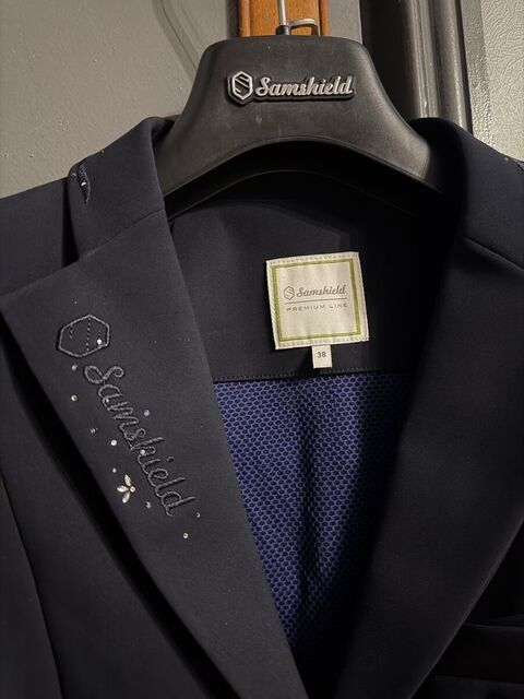 Veste de concours Samshield bleu marine