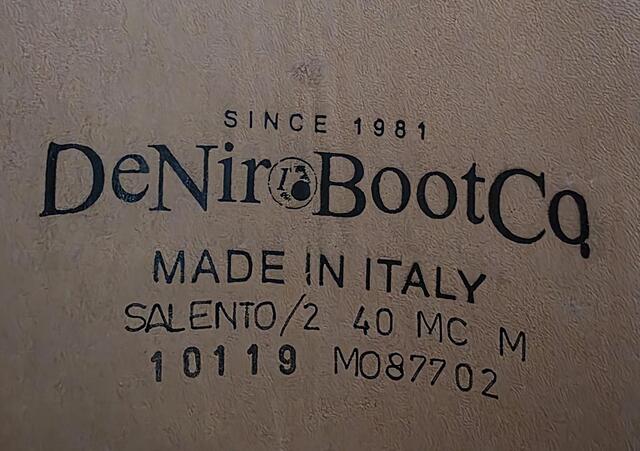 Bottes De Niro Salanto 2 pointure 40 MC-M quasi neuve