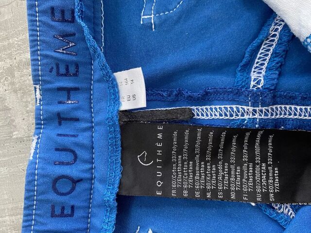 Pantalon Equithème bleu