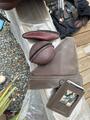 Selle cuir marron 17,5"