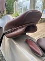 Selle cuir marron 17,5"