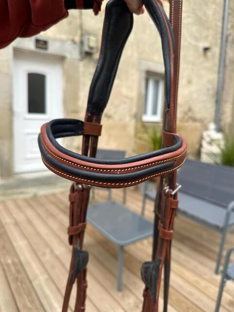 Filet cuir marron taille Full