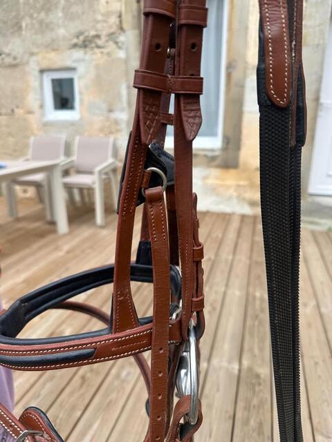 Filet cuir marron taille Full