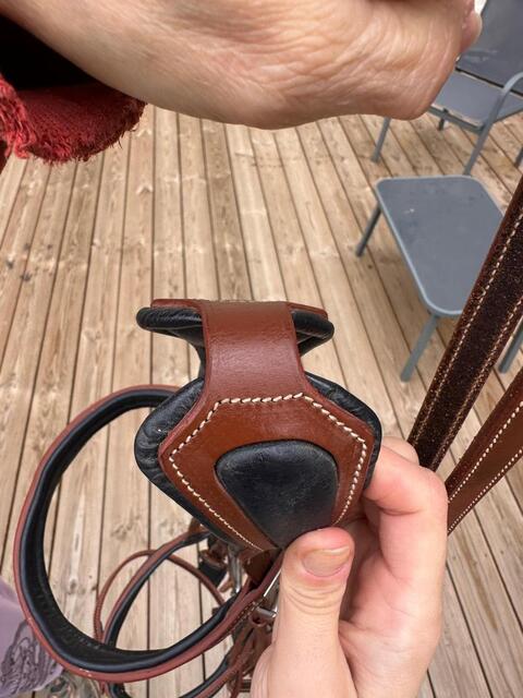 Filet cuir marron taille Full