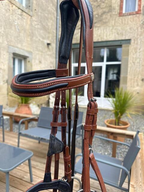 Filet cuir marron taille Full