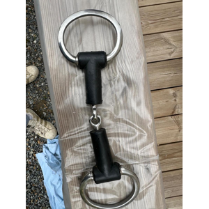 Mors a olive en caoutchouc gros canons taille 135