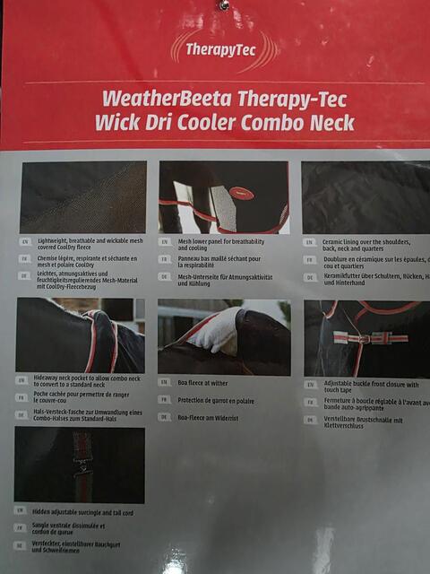 Chemise sechante Weatherbeeta Theray-Tec Wick Dri Cooler Combo Neck taille 135 (6.0) neuve étiqueté