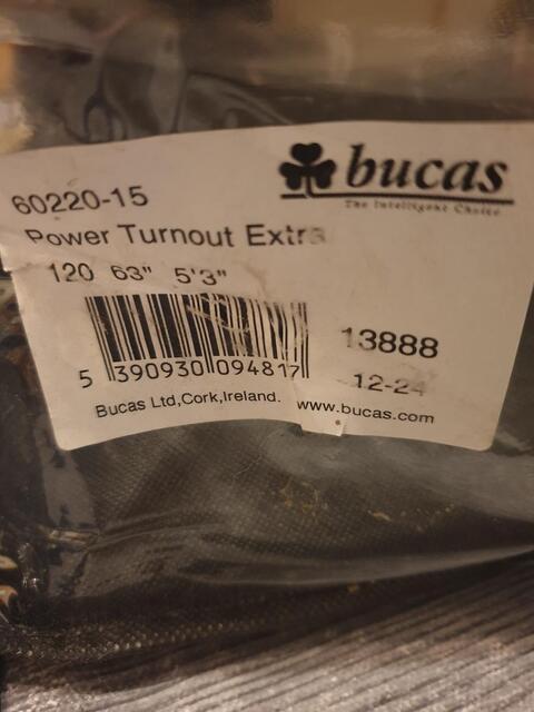 couverture BUCAS TURNOUT POWER 300gr
