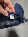 Bonnet bleu marine liseré or