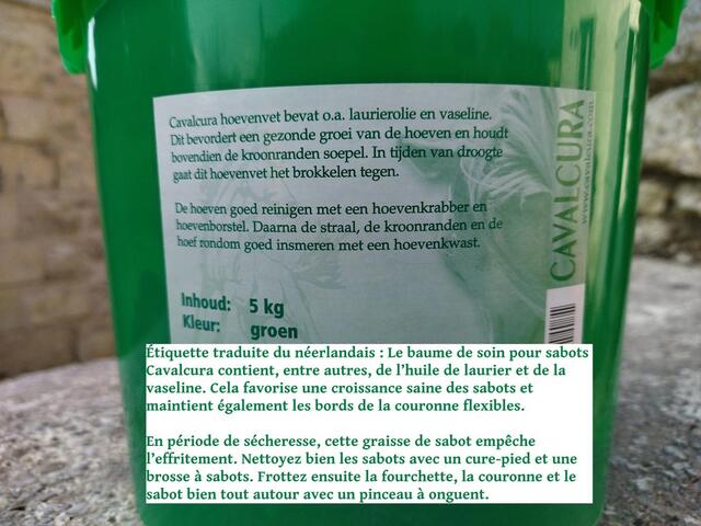 Onguent vert pour sabots Cavalcura